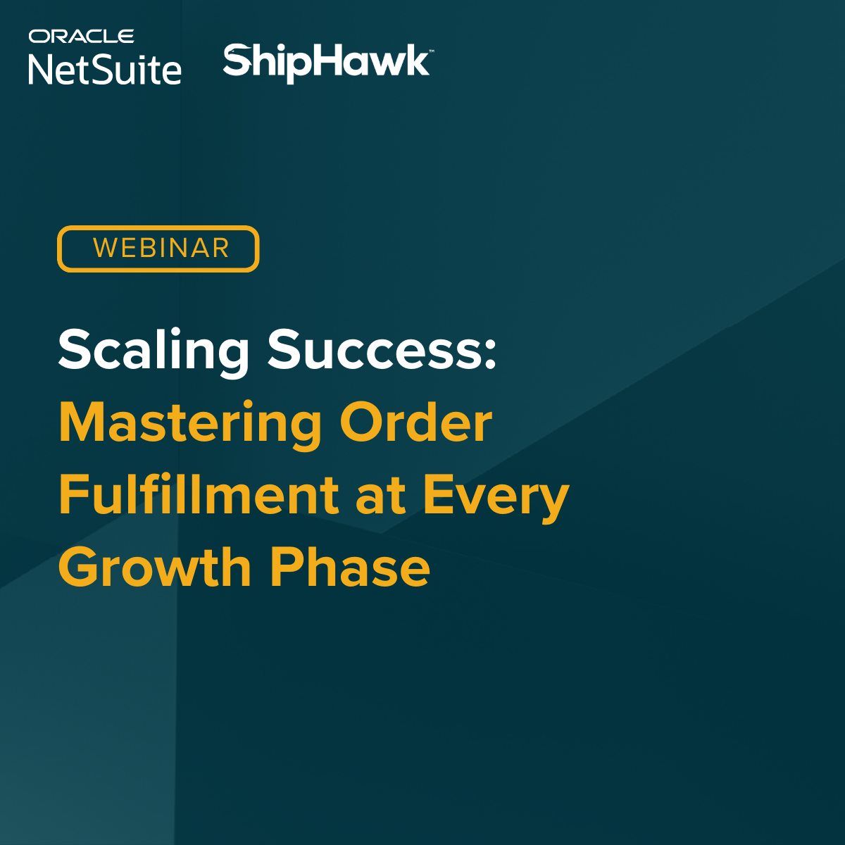ShipHawk-NetSuite Webinar