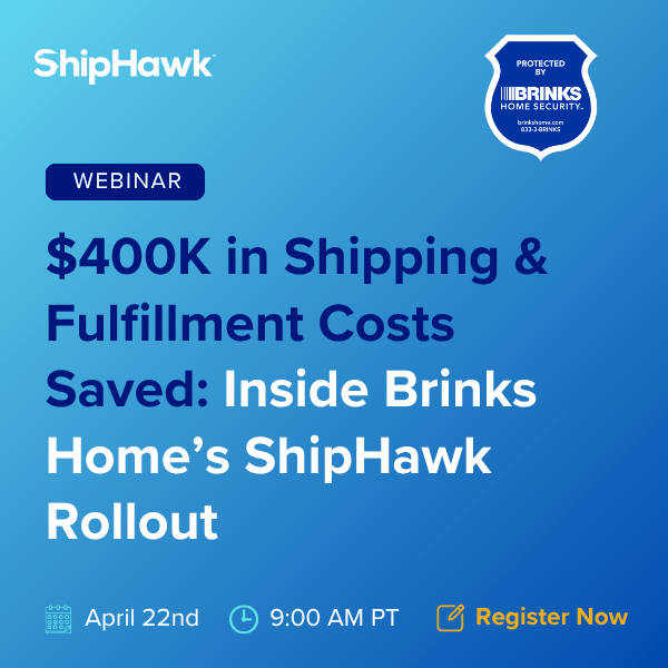 Brinks ShipHawk Rollout